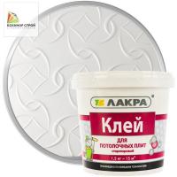 Клей для потолочных плит стиропоровый (1,5 кг) ЛАКРА