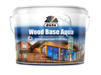 Грунт для защиты древесины Dufa Wood Base Aqua 9 л