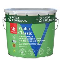 Антисептик для деревянных фасадов Tikkurila Vinha Classic белый, 11 л