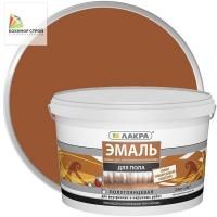 Эмаль акриловая для пола желто-коричневая (2,4 кг) ЛАКРА