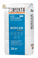 Клей быстротвердеющий плиточный Форсаж (25 кг) PERFEKTA