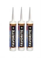 Герметик силиконовый прозрачный, санитарный 280 мл.