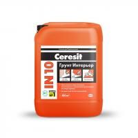 ЦЕРЕЗИТ IN 10 (10 л)Грунтовка интерьерная