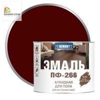 ПФ-266 эмаль для пола красно-коричневая (2,7 кг) PROREMONTT