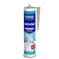 Герметик силиконовый санитарный бесцветный 300 мл KRASS