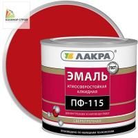ПФ-115 эмаль красная (2,8 кг) ЛАКРА