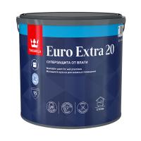 Краска Tikkurila Euro Extra 20 База С (2,7 л) моющаяся краска для влажных помещений