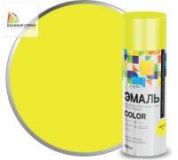 Эмаль аэрозольная универсальная желтая 41 (520 мл) ЛАКРА COLOR