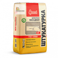 Штукатурка цементная Фасадная (25 кг) ГОСТ 58279