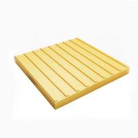 Тактильная плитка Продольный риф 500х500х50