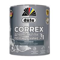 Грунт-эмаль по ржавчине 3в1 Dufa Correx RAL 9010 белый 2 л
