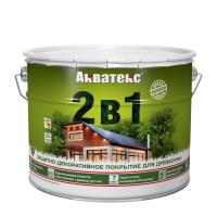 Акватекс 2 в 1 Защитно-декоративный состав (20 л) готовые цвета