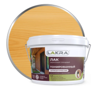 Лак тонированный сосна (2,5 кг) ЛАКРА