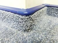 Пластиковый плинтус для ковролина KP 50