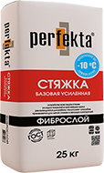 Стяжка пола усиленная зимняя Фиброслой